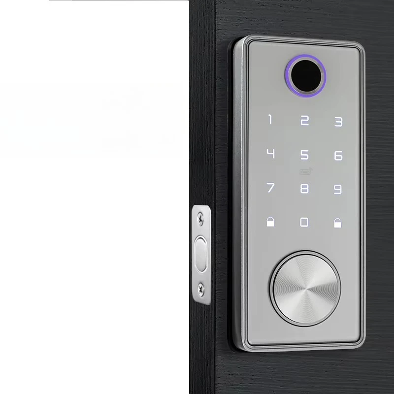 Mini Short Smart Lock Keyless Entry Password IC Card Key Anti-theft Lock Office Automatic Digital Code Deadbolt Door Lock