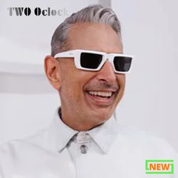 2025 y2k Fashion Designer Sunglasses Women Mens Rectangle UV400 Sun Glasses Male Retro Luxury Brand Small White Shades Ladies