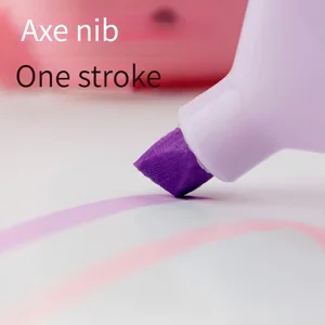 6pcs/세트 귀여운 만화 미니 형광펜 펜 kawaii 파스텔 색상 만화 마커 스크랩북 다이어리 고광귀 문구 10 최고의 판매 미니 하이 라이터 - №8