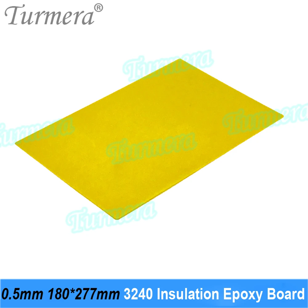 Turmera 3240 Insulation Epoxy Plate 0.5mm Thickness 180*277mm for 3.2V 200Ah 280Ah 320Ah 90Ah 12.8V Lifepo4 Battery Pack Diy Use