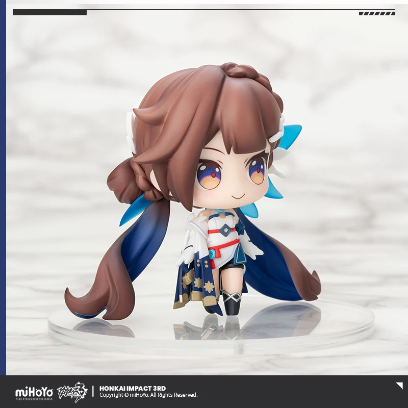 Honkai  Anime Li Sushang FigureThe Jade Knight: Moon's Trace Figma miHoYo Official genuine version Kawaii Doll Desktop Ornament