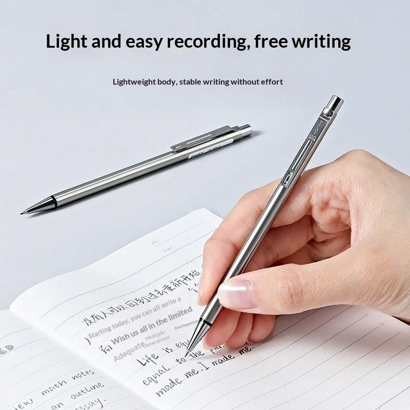Zestaw do journalingu Pilot Birdie Mini, długopis 0,7 mm i ołówek automatyczny 0,5 mm, ultracienki metalowy zestaw do planerów i notatników podróżniczych. — zdjęcie produktu 4