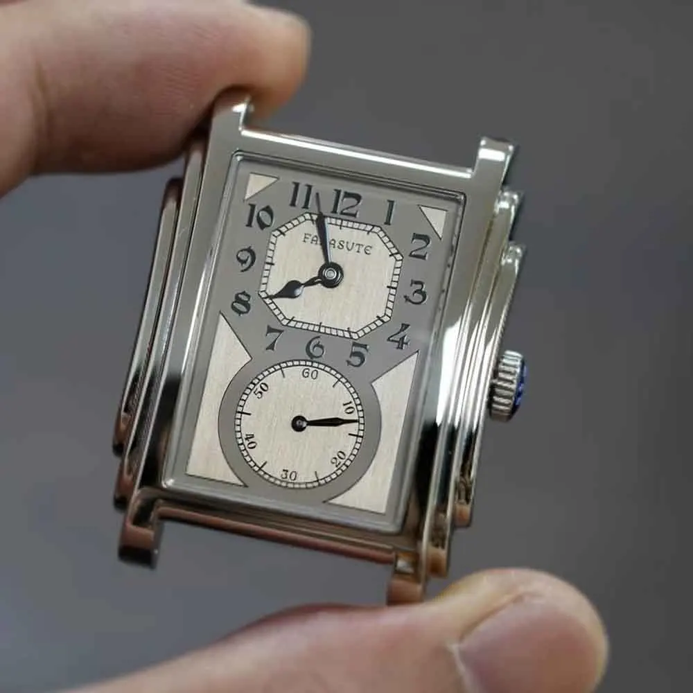 FARASUTE Doctor Watch Vintage Watch New 31mm Classic Retro Men's Watch Automatic  Mechanical 316 Stainless Steel Sapphire  Watch