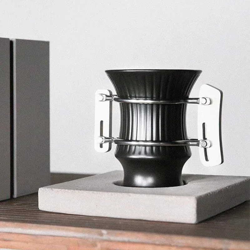 Creative design single-ear mugs, ceramic water cups, niche gifts