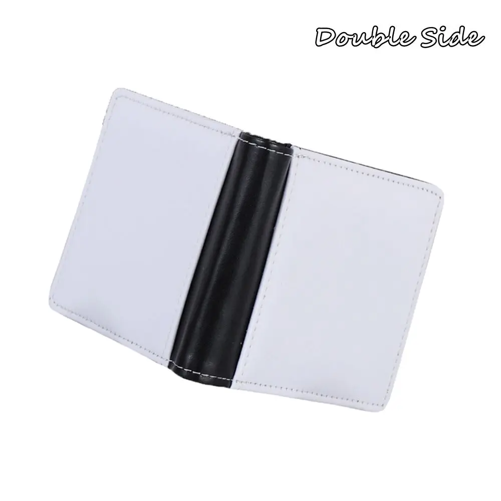 

Print Image Gift for Women Men for Work Travel Blank Purse Sublimation Heat Transfer Wallet Leather Card Holder