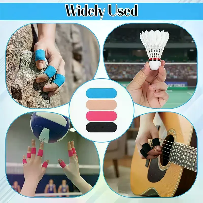 10 Pcs Bowling Finger Tape Breathable Elastic Anti Slip Perfect For Bowling Training Casual Sports Daily Finger Protection
