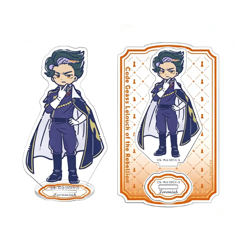 Code Geass: Lelouch of the Rebellion ANIME 10CM Acrylic Figure Stand Figure Desktop Ornament Collecting Accessories Keychain