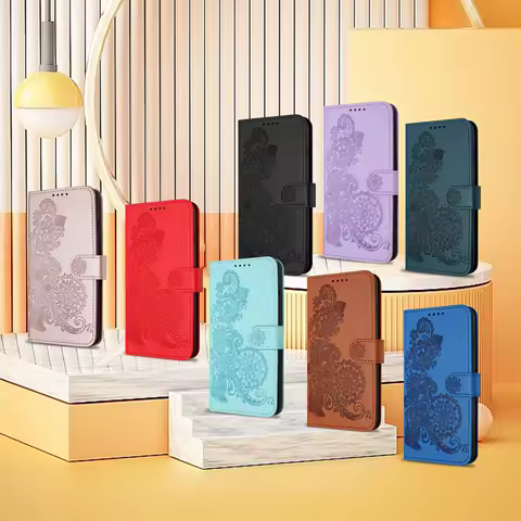 Leather Flip Wallet Case For Samsung Galaxy A05S A15 A14 A13 A12 A33 A34 A54 A53 A32 A72 A52 A71 A22 Card Stand Protect Cover