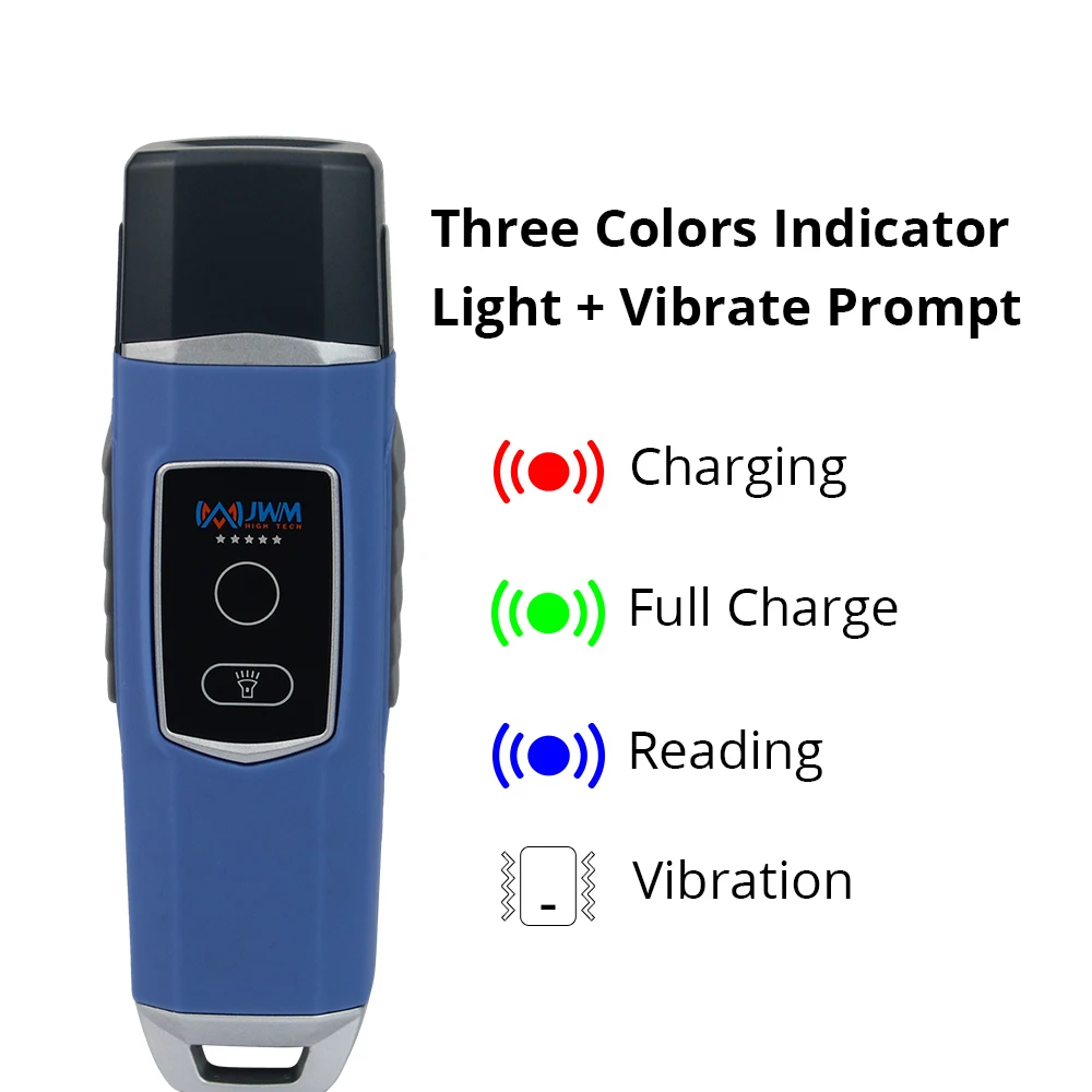 Durabilidad duradera, sistema de recorrido de guardia JWM RFID, lector de recorrido de guardia RFID con varita de patrulla de seguridad