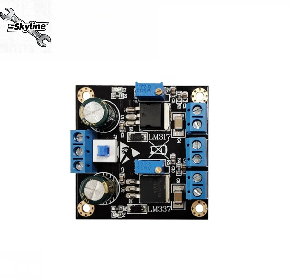 LM317/LM337 Modul linear geregeltes Netzteil einstellbares Netzteilmodul Abwärtsstromversorgungsmodul