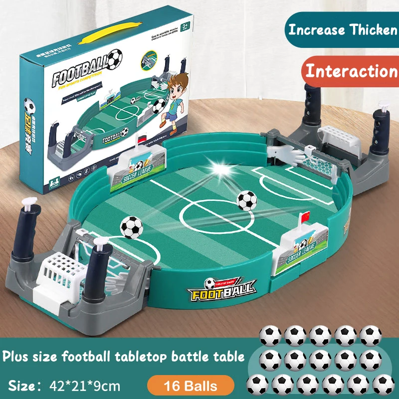 Voetbaltafel voor familiefeest Voetbalbordspel Desktop Interactief voetbalspeelgoed Kinderen Jongens Sport Outdoor Draagbaar spel Cadeau