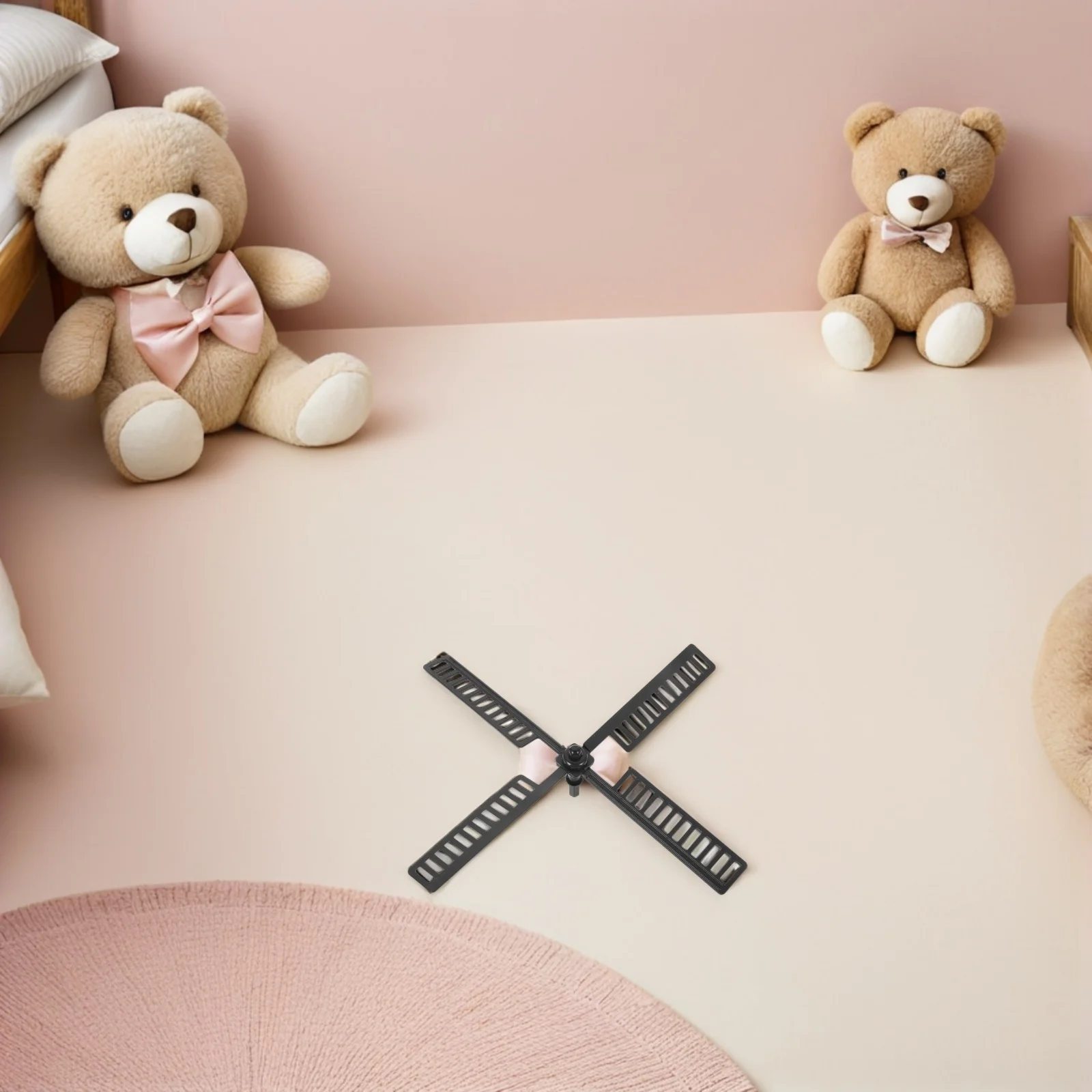 

2Pcs Plastic Windmill Blades Solar Powered Wind for Garden Yard Lawn Outdoor Decor Lighthouse Windmill Parts