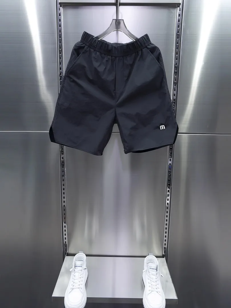 

Men's Summer Thin Faion Loose Qui Dry Sports Beach Casual Five-Quarter orts Home Versatile Comfortable mid Waist Pants