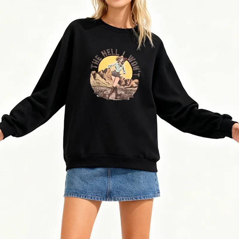 المرأة جولة الرقبة طويلة الأكمام المخملية الشتاء عارضة المألوف راعية البقر طباعة البلوز سترة ملابس امرأة 2025 #2