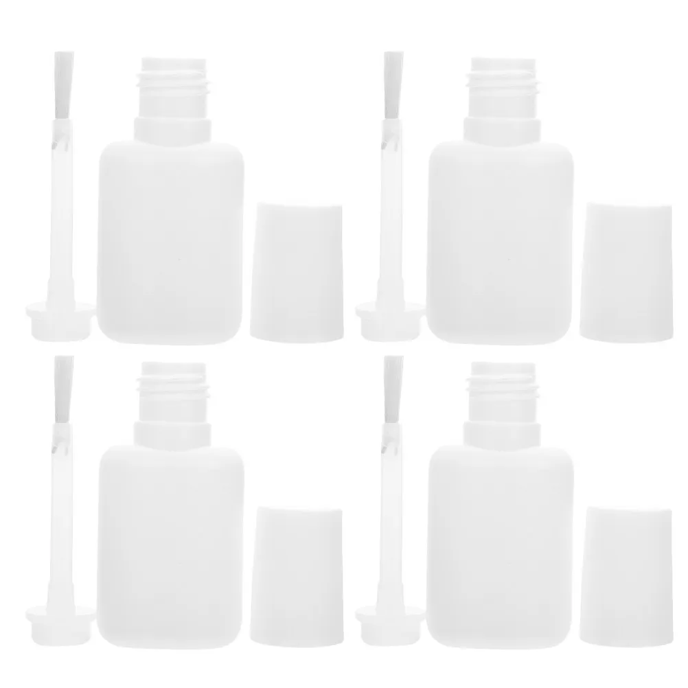 

22Pcs Nail Polish Empty Bottles Compact Size Screw Cap Leak Proof Reusable Nail Gel Jars Travel Sample Bottles