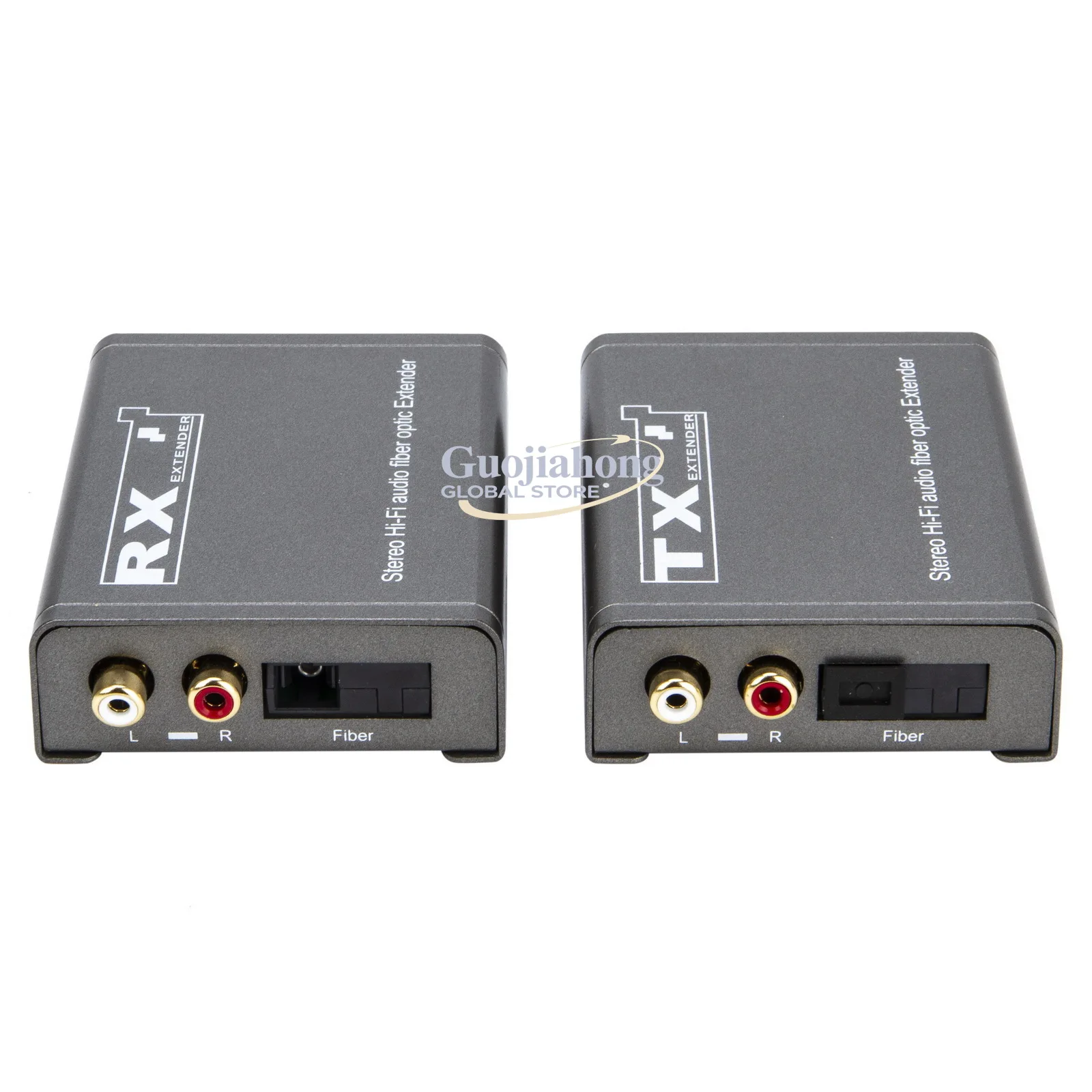

Оптоволоконный удлинитель для вещания, красно-белый, 2-канальный RCA-удлинитель, оптоволоконный приемопередатчик SC, аудиопередатчик