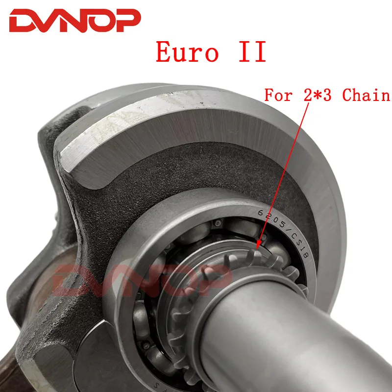 Motorcycle Crankshaft Crank Shaft Emission Version Engine for Yamaha YBR125 TTR125 TTR JYM YBR 125 125cc Euro I Euro II