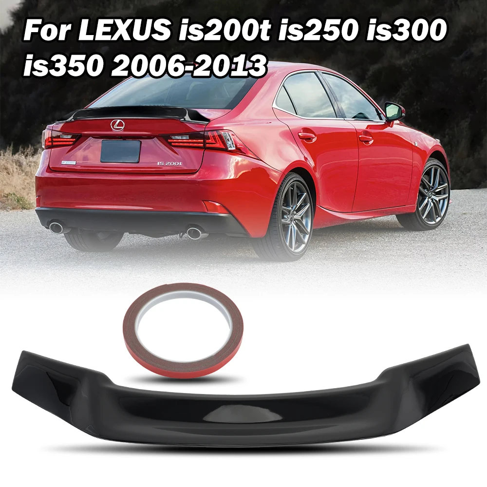 

Rear Trunk Roof Spoiler for LEXUS is200t is250 is300 is350 2006 2007 2008 2009 2010 -2013 Replacement 796237889289 Spoiler Wing