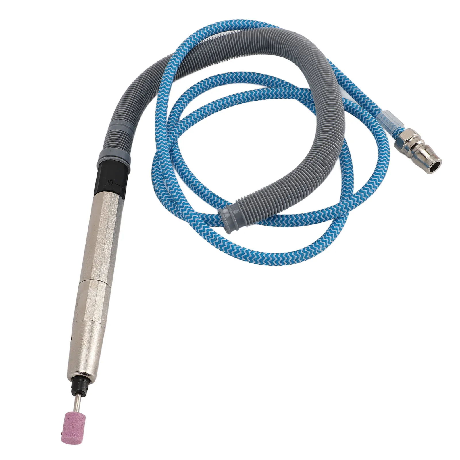 Pneumatic Scribe Engraving Pen Kit with M3 Chuck NPT1/4 Inch Hose Interface 65000RPM Air Die Grinder for Precision Engraving