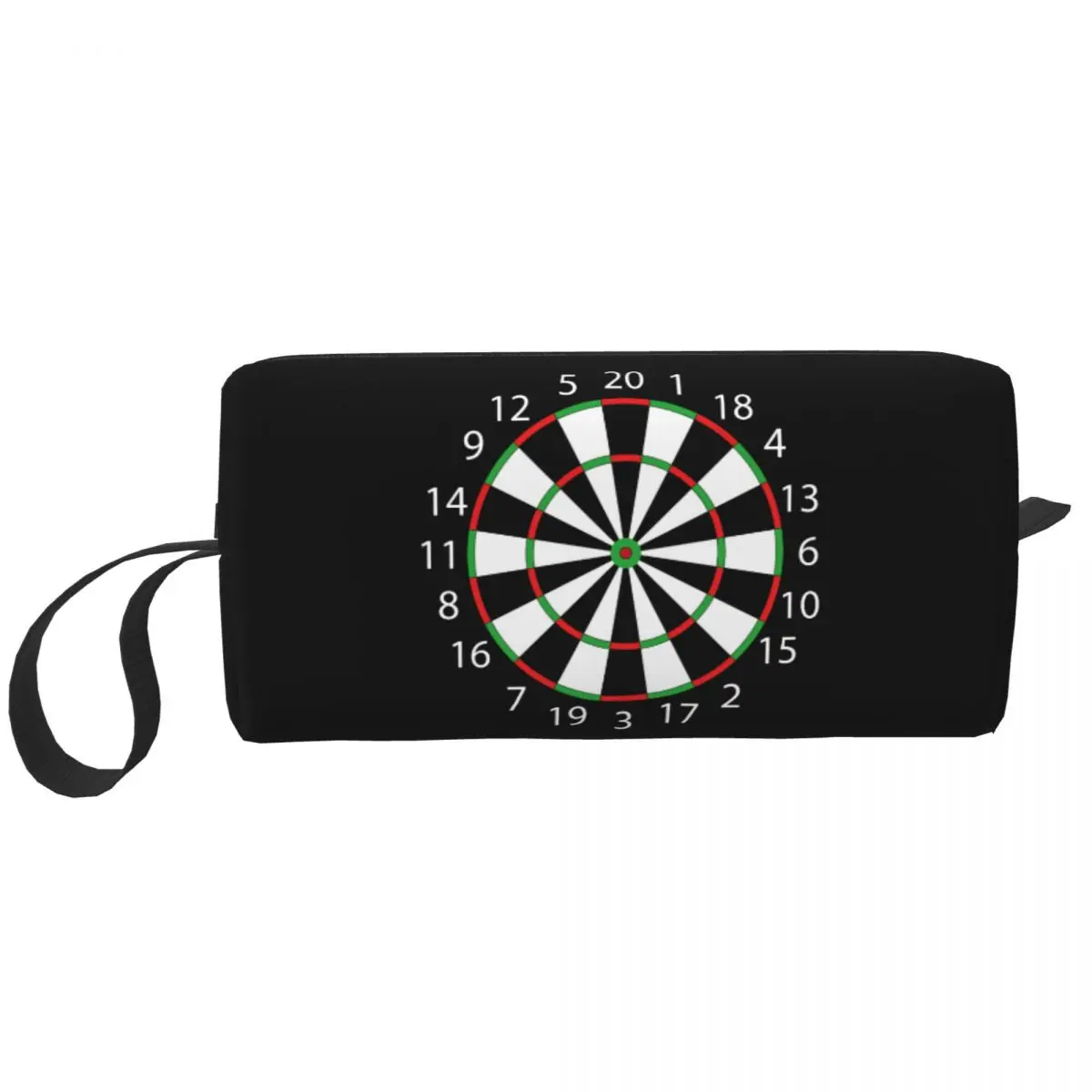 Custom Darts Board Arrow Target Toiletry Bag Women Makeup Cosmetic Organizer Ladies Beauty Storage Dopp Kit Box