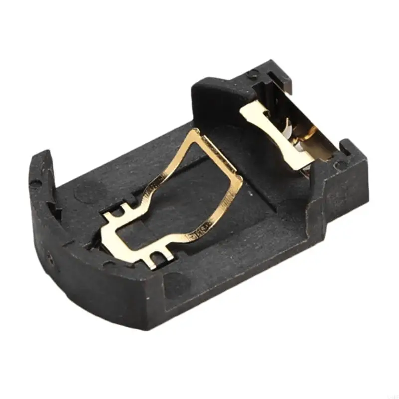 L41E Space Saving CR2025 Battery Holder Mount Durability Clip On Design NonSlip Grip