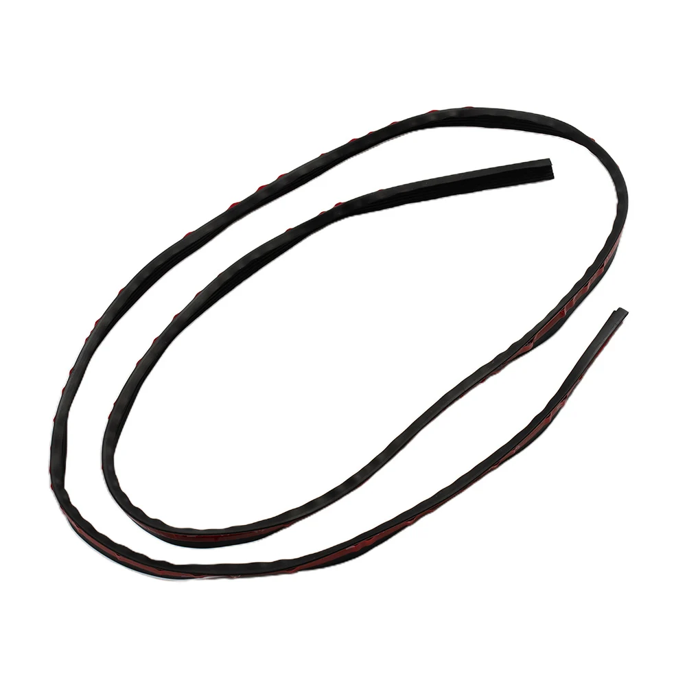 Automotive 2 Meter V Groove Rubber Casement Seal Strip for Side Window Glass For Edge Weatherproofing and Noise Control