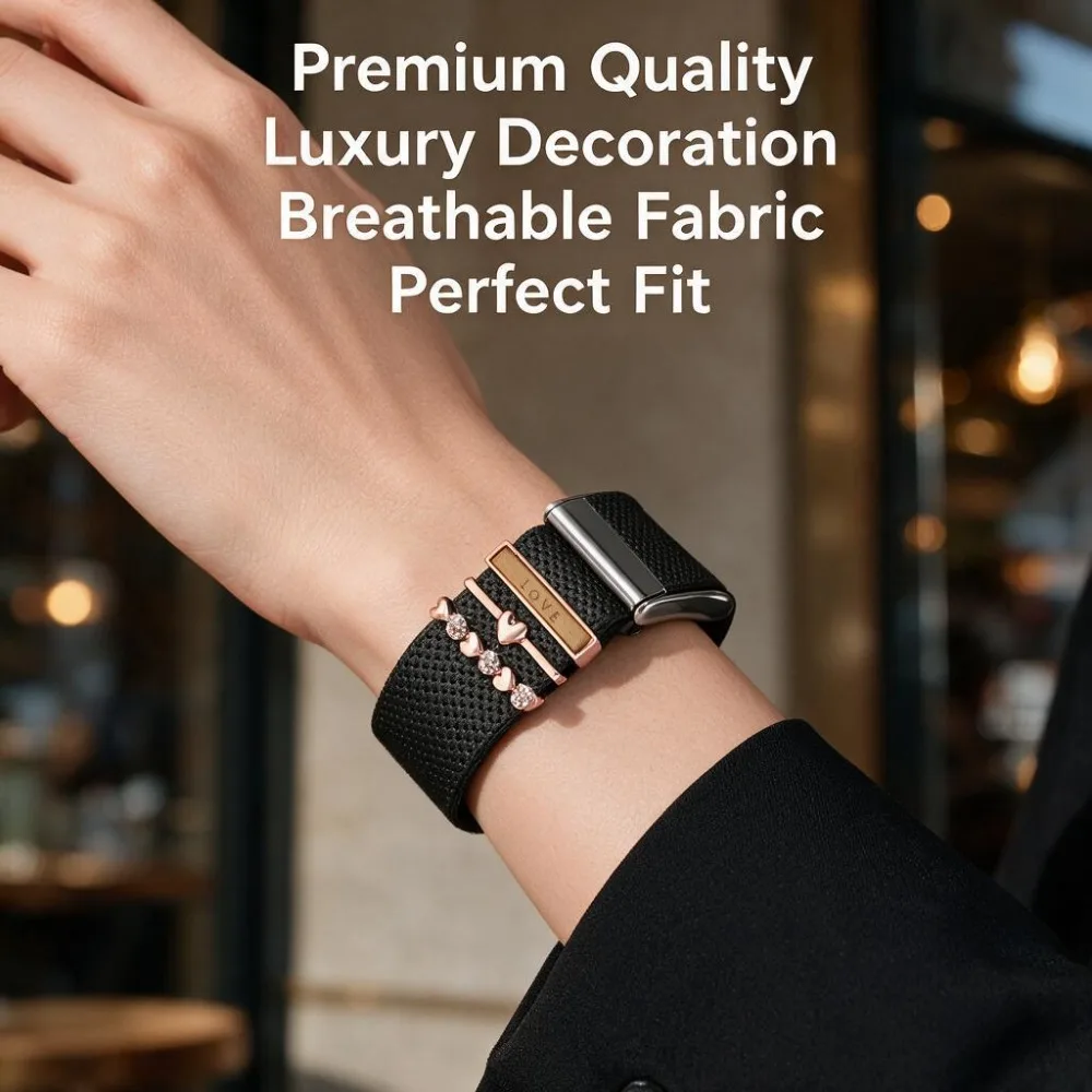 WHOOP 5.0 MG Milanese Magnetic Rhinestone Watch Band DIY Accessory Sparkle Metal Mesh Replacement Wrist Strap Fashion Bracelet