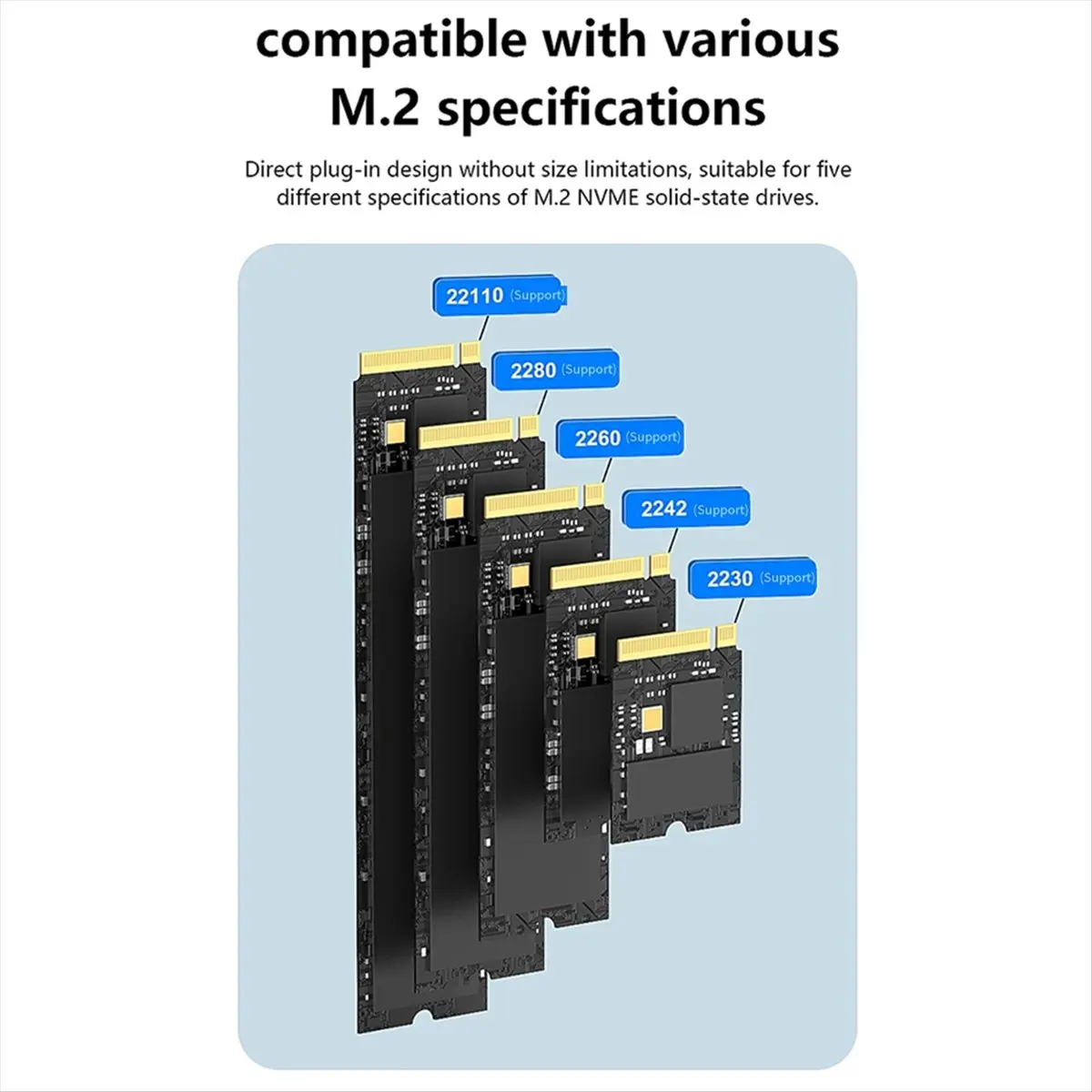 【♮•▲Today-Only!】 Dual-Bay M.2 NVME SSDClone DockingStation 20Gbps USB3.2 USBC TypeC OFFline Cloner Duplicator NVme PCIE Enclosur