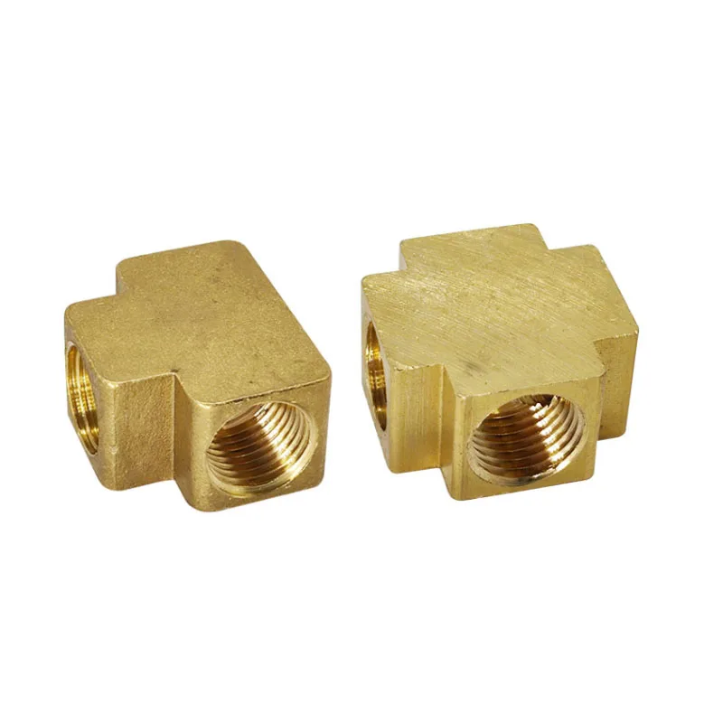 3 Ways 4 Ways Brass Pipe Fitting 1/8\