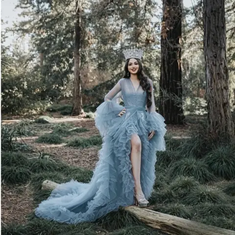 beaded dress earrings Wedding Kathleen Bandage Feather Micro Pant Size:M Turquoise Bohemian Dress OP HOME