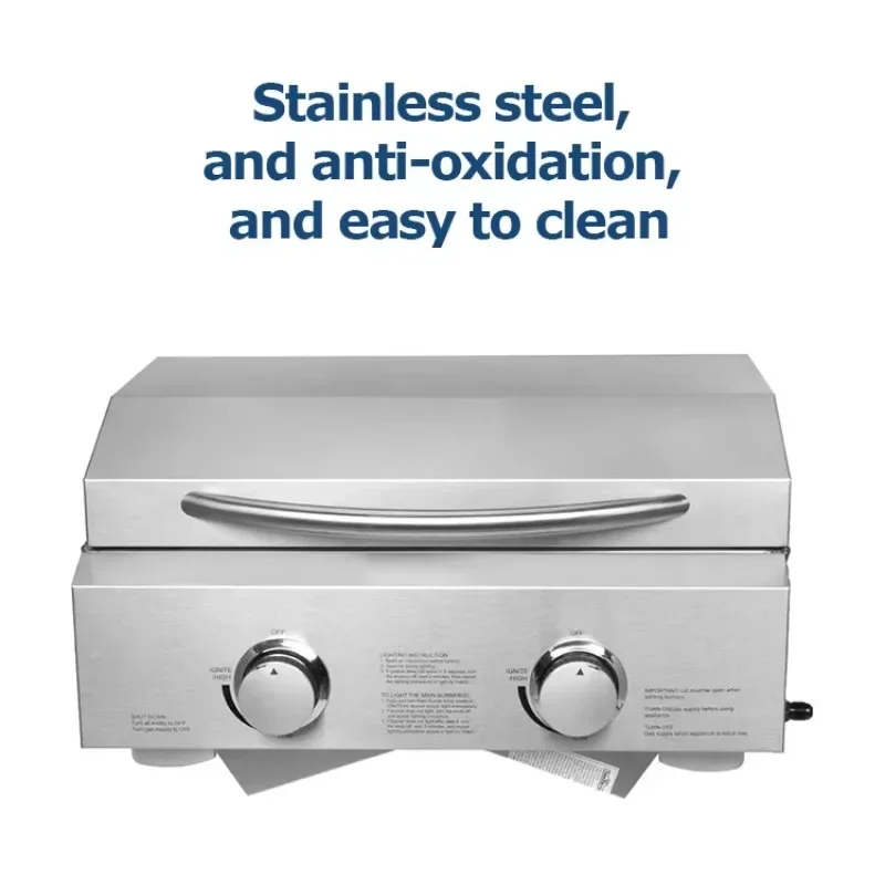 HOMFUL Outdoor Marine  Portable Barbecue   Grills Stainless Steel BBQ Grills for Boat