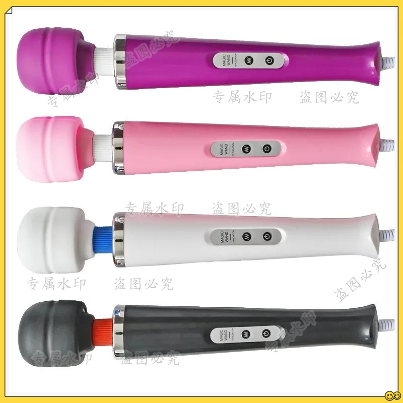 

Magic Wand Full Body 10 Speed Massager Foot Head Vibrating Massage EU Plug White/Black/Pink/Purple