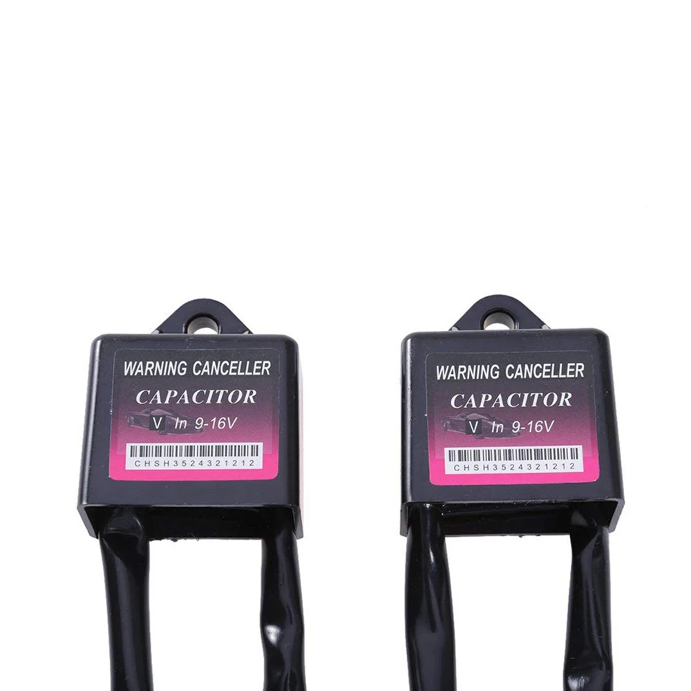 1 Pair Xenon HID Kit Anti-flicker Error Warning Canceller for H1 H3 H4 H7 H8 H9 H10 H11 9005 9006 Capacitors Computer Decoder