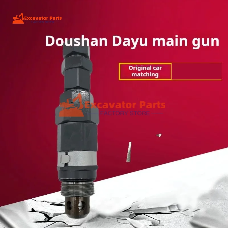 For Doosan dx daewoo dh 370 420 500 Hyundai R385-9 Fish fillet main overflow valve main gun Excavator Parts