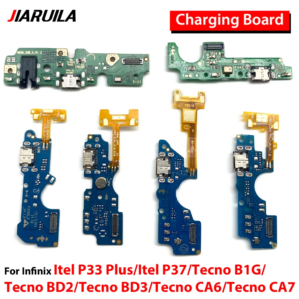 

USB-порт для зарядки, гибкий кабель для infinix Tecno B1G BD2 BD3 CA6 CA7 K7 KF6 LA7 POP 2 Power B1P BB2 4 BC2 4 Pro BC3 3 KB7