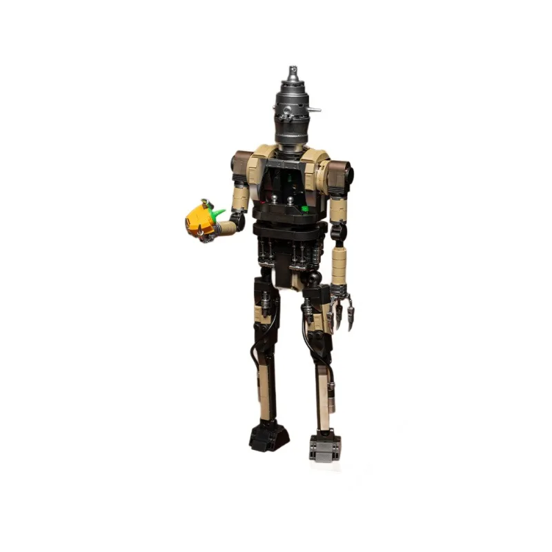 Série de filmes 654 pçs moc blocos de construção conjunto brinquedos criativos montagem robô figura modelo meninos tijolos educativos diy presente aniversário