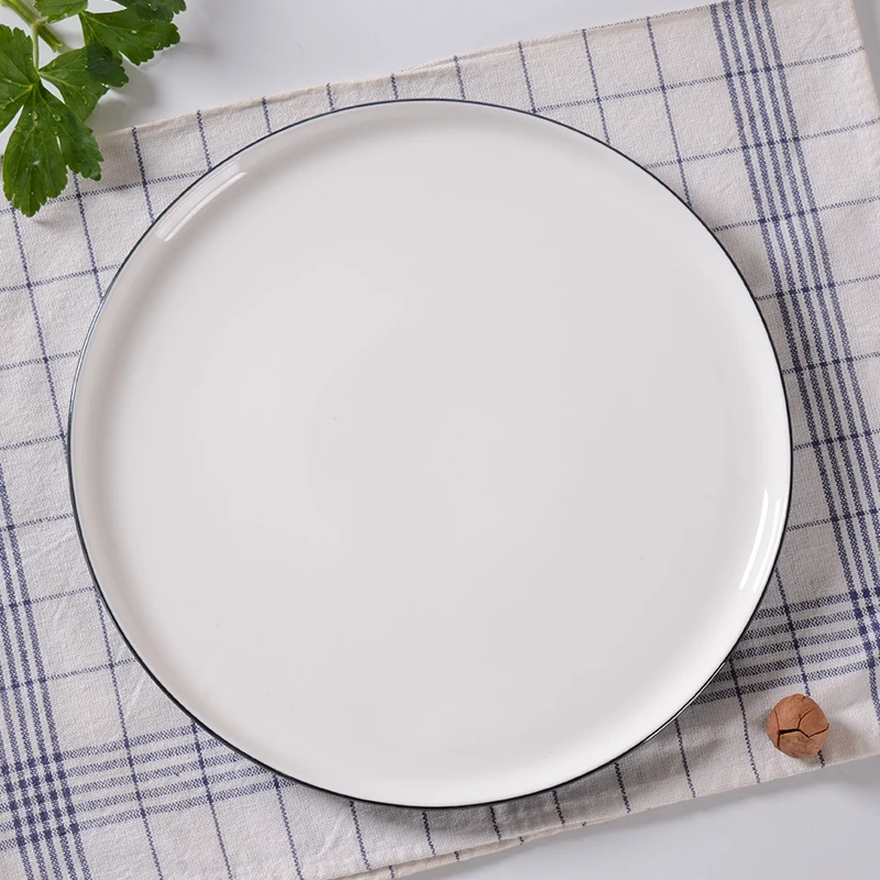 

White Dinner Plates and Dishes Dinnerware Modern Food Dinner Plates Dessert Pasta Tray Talerze Obiadowe Dinner Plates Tableware