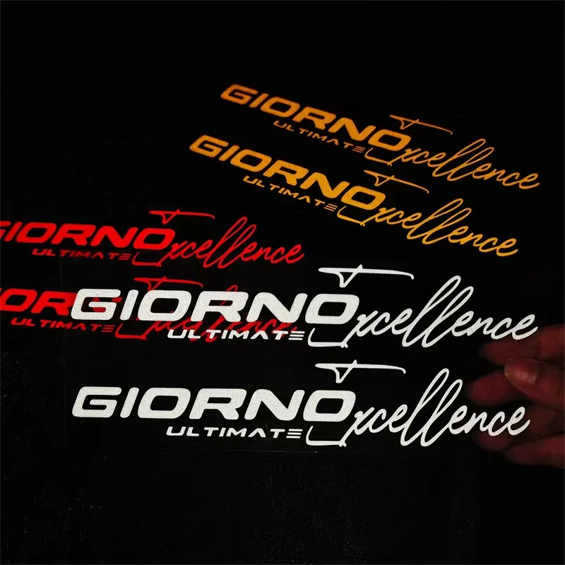 FOR Honda Giorno motorcycle front and body lettering modification body decoration waterproof reflective sticker 3