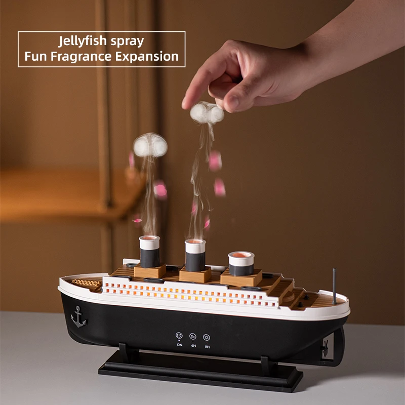 Steamship Kinetic Jellyfish Essential Oil Ultrasonic Aroma Diffuser & Humidifier