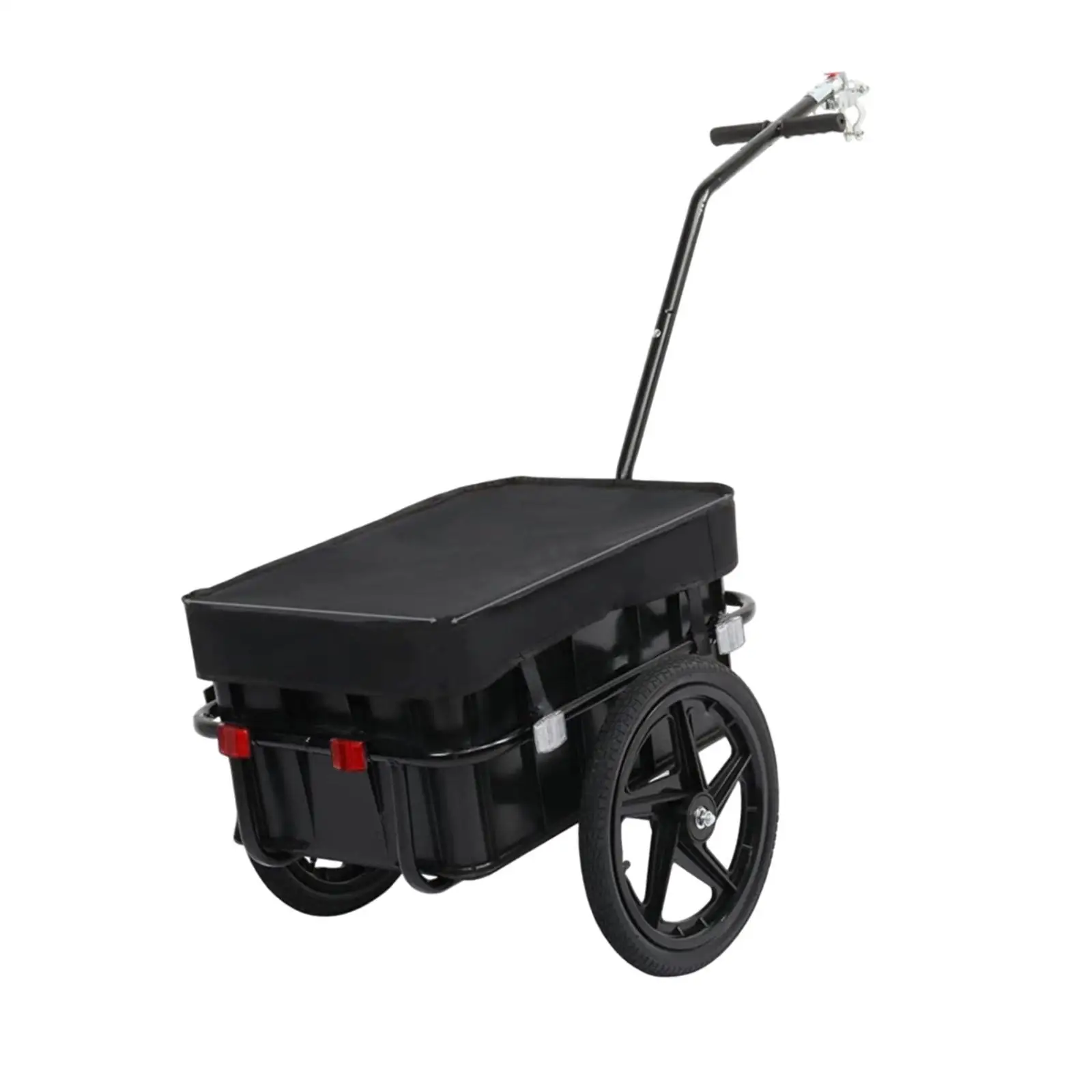 Bike Cargo Trailer Bike Trailer Utility Cart for Shopping Outdoor Trips