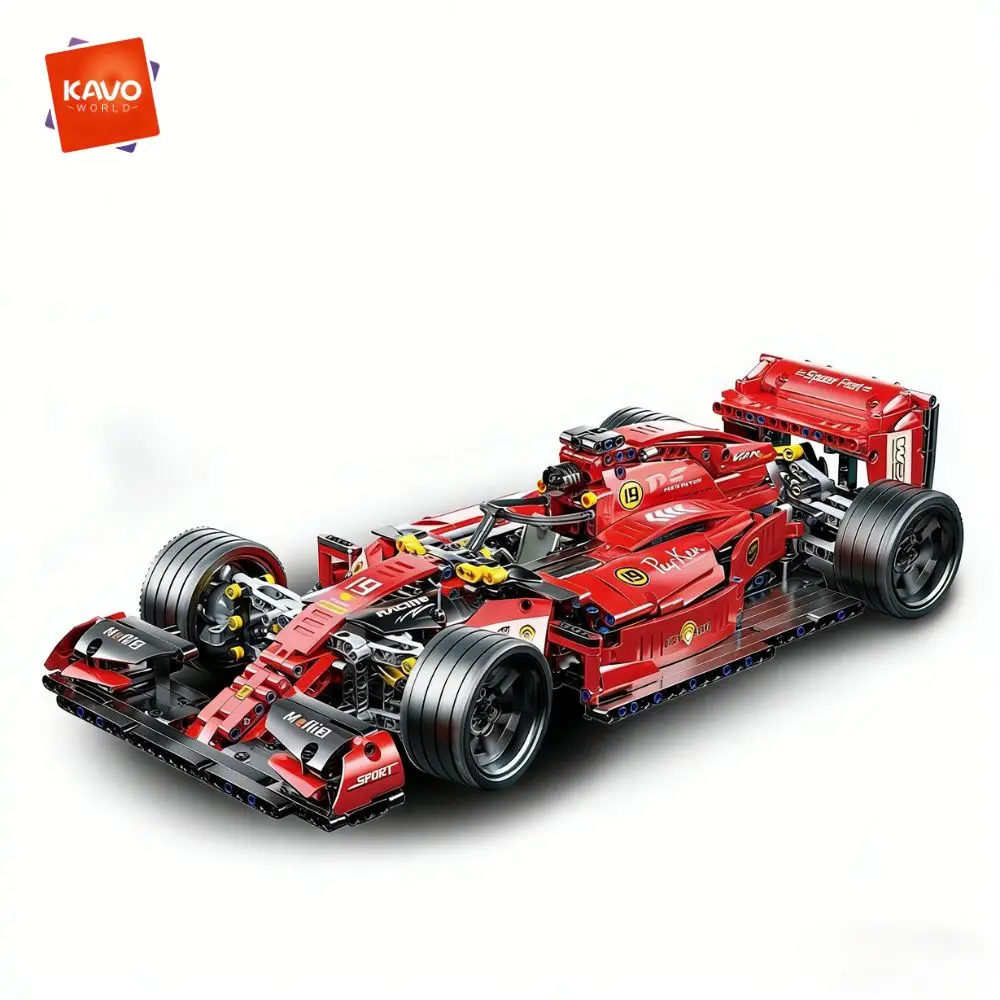 

KAVOWORLD 1:10 Racing Car Building Blocks 1137PCS Mechanical Sports Car Model Kit Home Decor Collectible Gift for Adults Teens