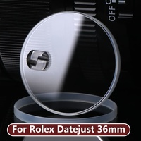 sapphire crystal For Rolex Datejust 36mm 16233 116233 116234 126233 126234 116319 Watch lenses with calendar Glass Watch Mirror
