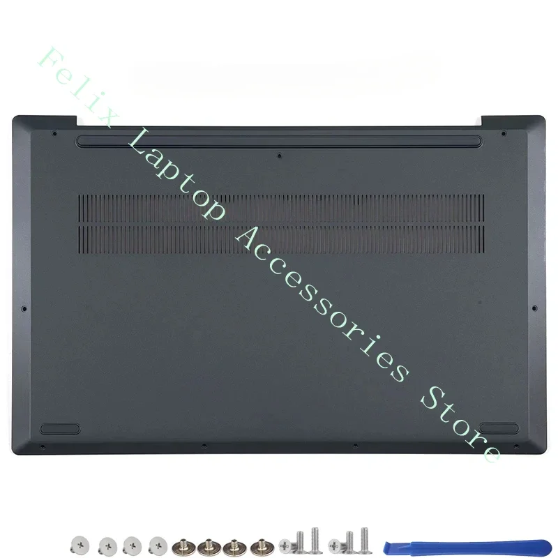 ل Ideapad 5 15ITL05 15IIL05 15ARE05 2020 2021 كمبيوتر محمول جديد LCD الغطاء الخلفي الإطار الأمامي مفصلات Palmrest الغطاء السفلي الأزرق