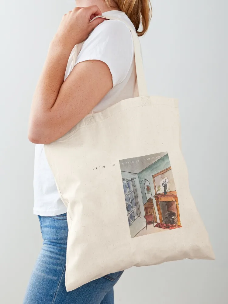 Its A Small Room Tote Bag Canvas bag for women reusable shopping bags Candy bags