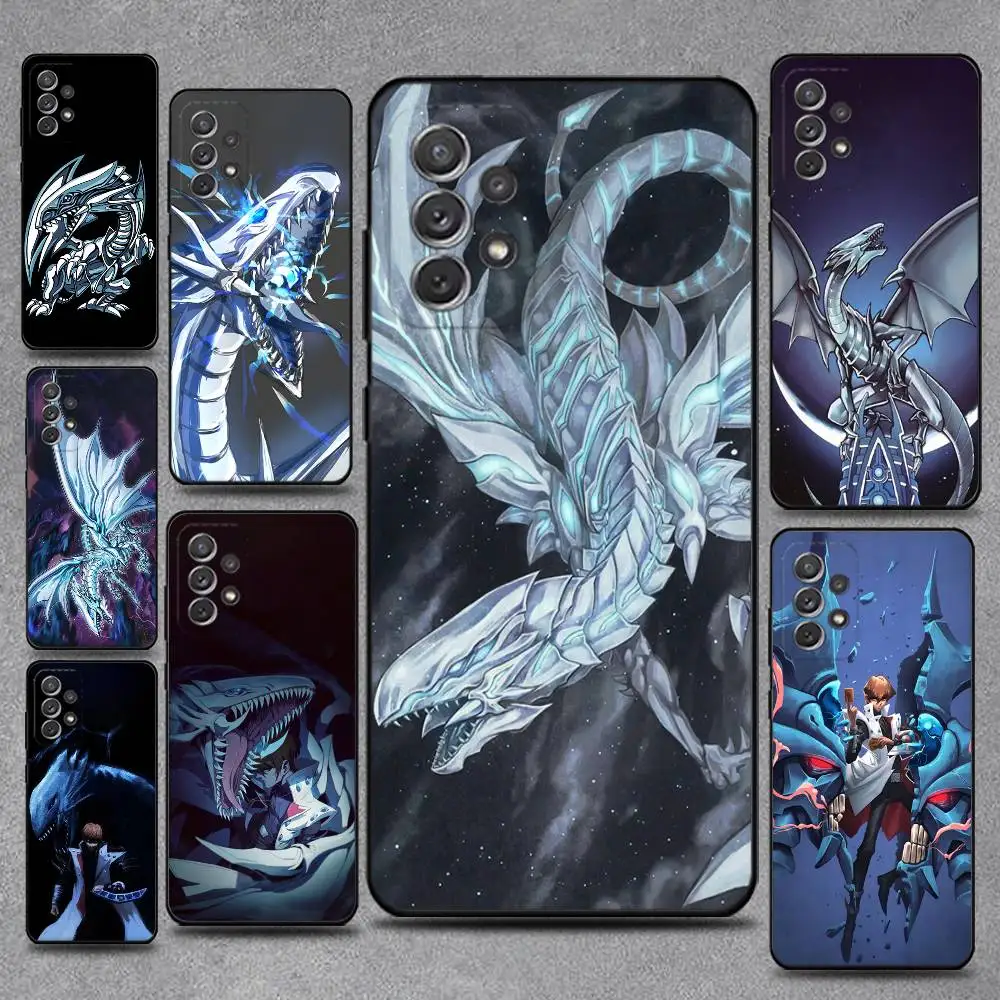 

Game Blue-Eyes White D-Dragon Phone Case For Samsung S25,S24,S21,S22,S23,S30,Ultra,S20,Plus,Fe,Lite,Note,10,9,5G Black Cover