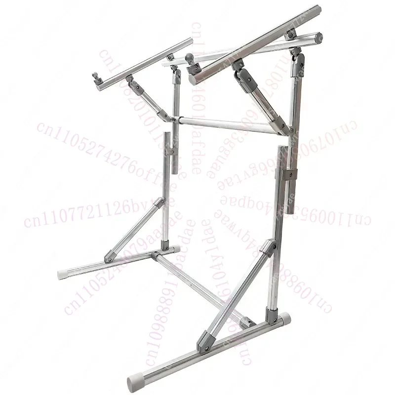 Floor Frame Telescopic Adjustment Aluminum Alloy Embroidery Shelf Embroidery Tension High Bearing Reinforcement
