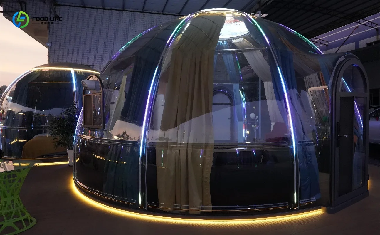 Foldable Bubble Dome House for Hotel Resort Kid Tent Snow Cabin Party Outdoor Rental Custom