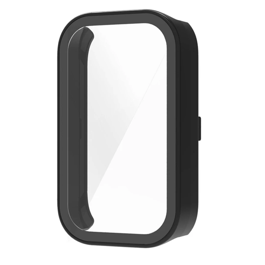 Harde PC-hoesje gehard glas scherm beschermer voor Xiaomi Mi Band 9 Active Smartwatch band bumper shell voor Redmi Band 3 hoesje