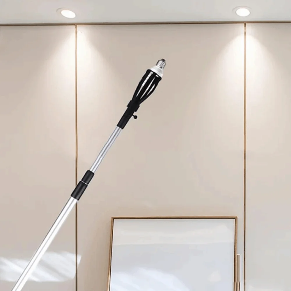 แผ่นกันลื่นสำหรับเปลี่ยนหลอดไฟ ดีไซน์ห่วงสปริงแบบมืออาชีพ ช่วยประหยัดแรง ใช้ได้กับหลอดไฟทุกประเภท