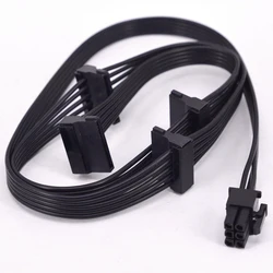 Voor Adata Xpg Core Reactor 850W 650W Pcie 6 Pin Naar Itx Sata 15pin Voeding Kabel Poort multiplier Ide Molex Psu Kabel Kit